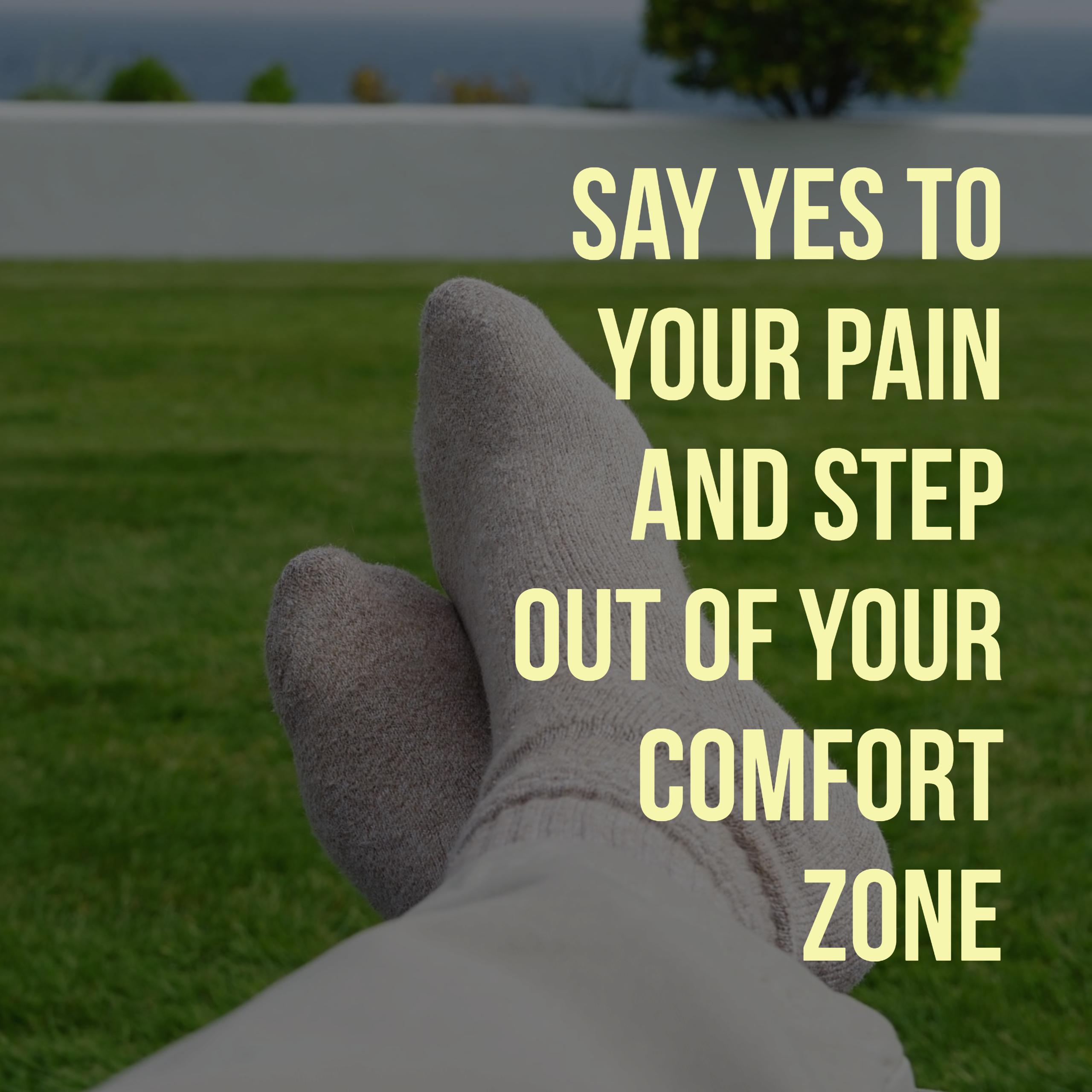 Say Yes To Your Pain And Step Out Of Your Comfort Zone Mes048 Embedded Success